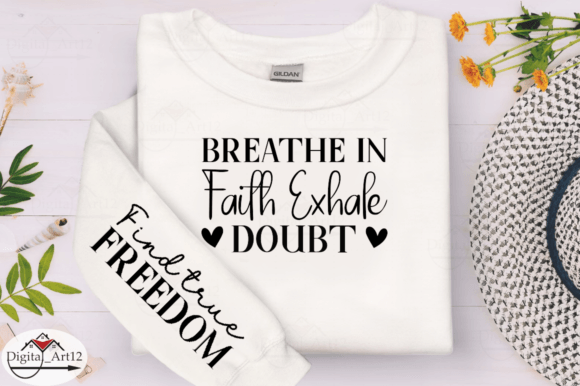 Breathe in Faith Exhale Doubt Sleeve SVG Review