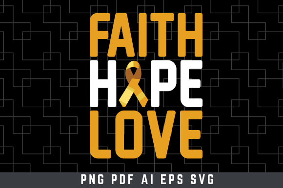 Childhood Cancer Faith Hope Love SVG Review for Real Projects