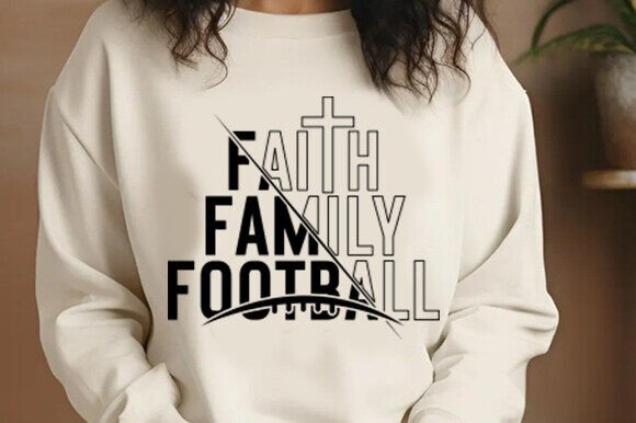 Faith Family Football Mom Svg Review: A Heartfelt Graphic for Craft Projects