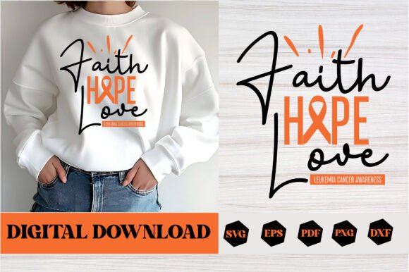Faith Hope Leukemia Awareness Svg Design Review