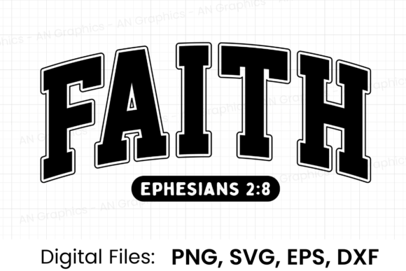 Real-World Review of Faith Ephesians Retro Varsity SVG