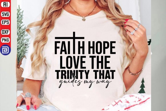 Review of Faith Hope Love the Sleeve SVG PNG for Real Embroidery Projects