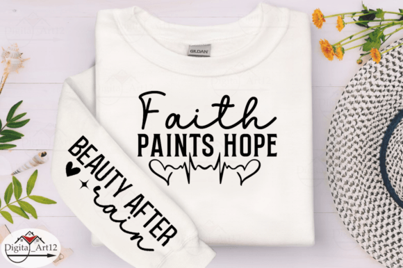 Reviewing Faith Paints Hope Sleeve SVG Design for Real Projects