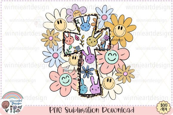 Reviewing the Faith Cross Daisy Boho Easter Doodle PNG for Real Embroidery Projects